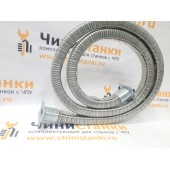 Металлический закрытый гибкий кабель-канал 25х50 мм, HTXG02