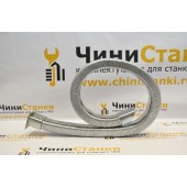 Металлический закрытый гибкий кабель-канал 60х130 мм, HTXG08