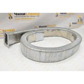 Металлический закрытый гибкий кабель-канал 72х162 мм, HTXG09
